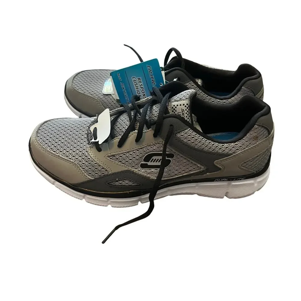 Skechers Dual-Lite Lightweight Walking Shoes Men’s 8.5 NWT Athletic Athleisure